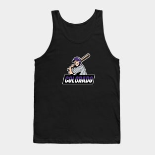 Colorado Baseball Tank Top